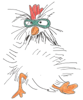 Illustration of a chicken