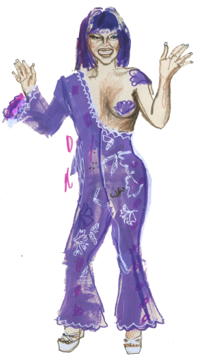 Illustration of Lil Kim